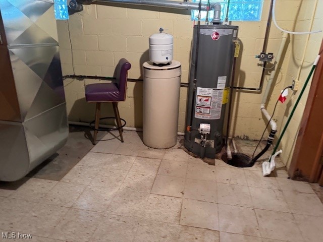 utilities with gas water heater