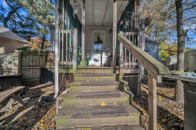 view of property entrance