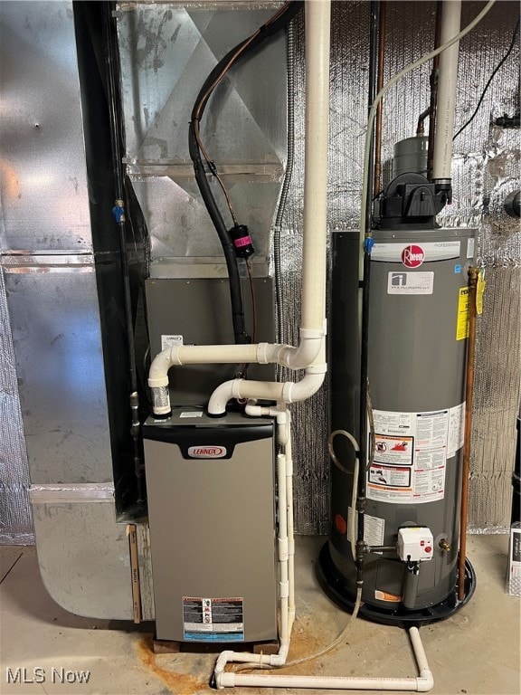 utilities with water heater