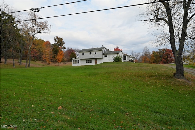 view of yard