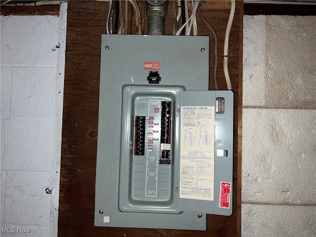 utilities with electric panel