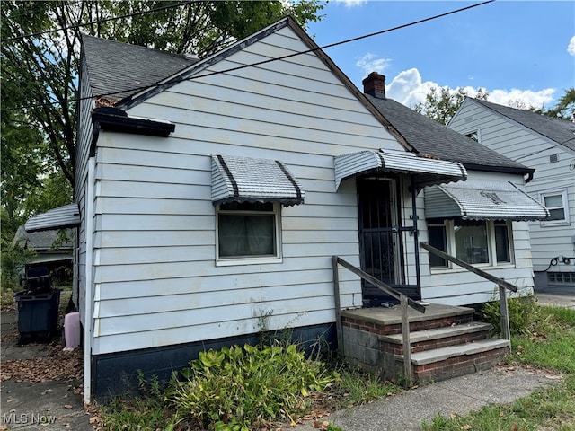 view of bungalow-style house