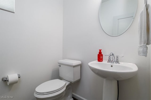 bathroom with toilet