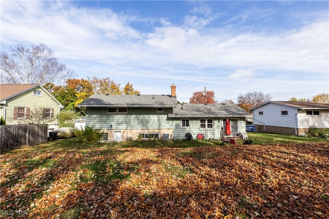 view of back of house