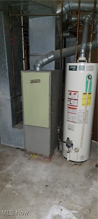 utilities with gas water heater