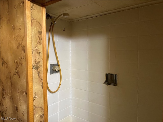 room details featuring walk in shower