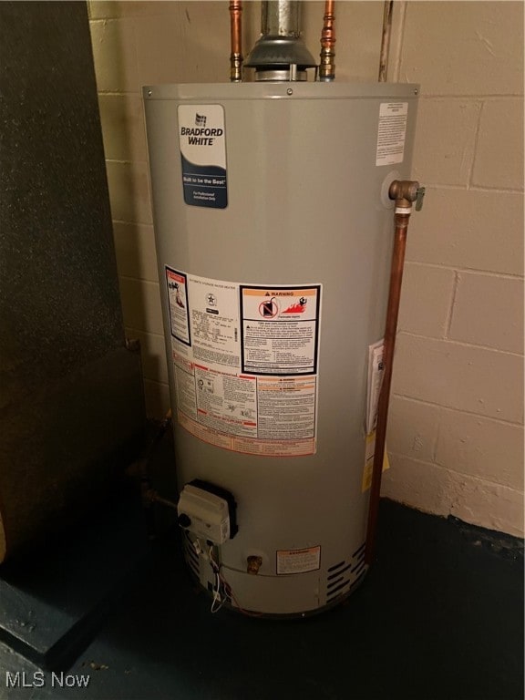 utilities with gas water heater