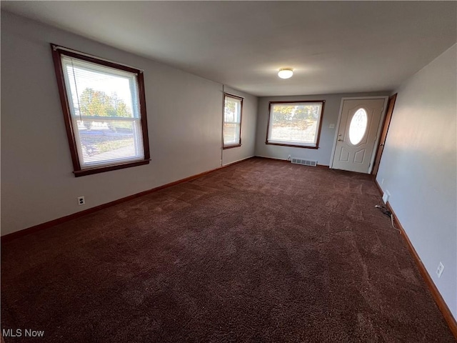 interior space featuring plenty of natural light