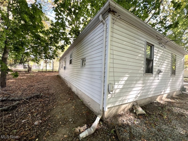 view of property exterior