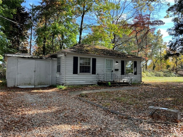 view of ranch-style home