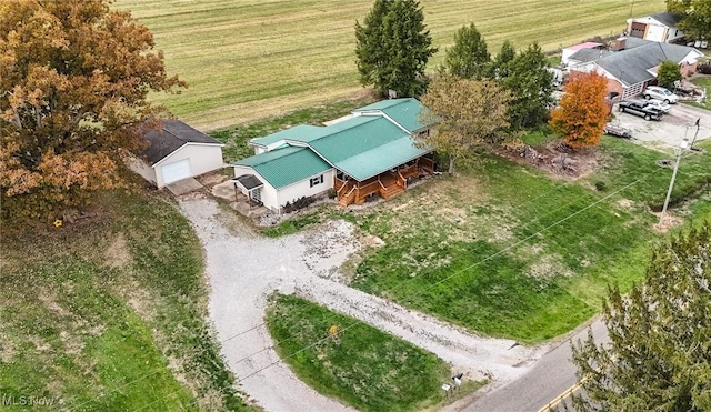 5057 Buchanan Rd, Waterford, OH 45786 - aerial view with a rural view