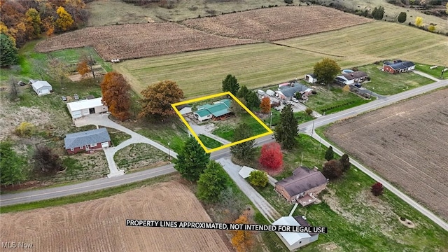 5057 Buchanan Rd, Waterford, OH 45786 - drone / aerial view featuring a rural view