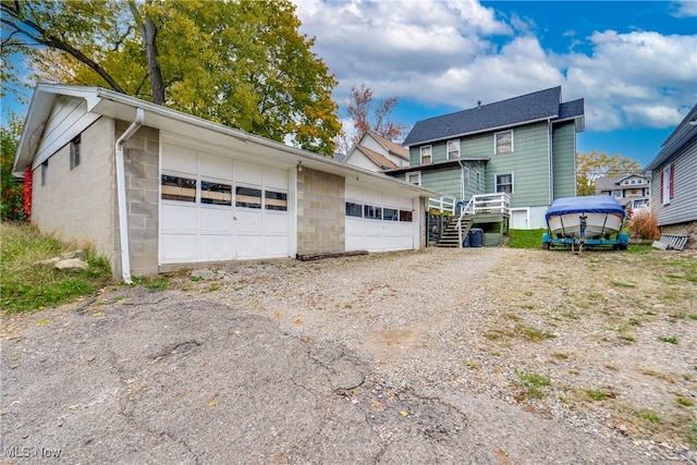 view of property exterior