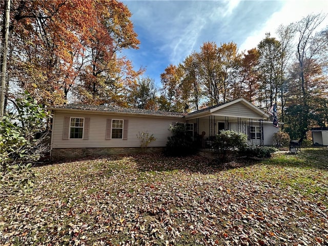 view of front of house