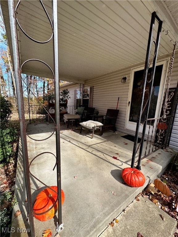 view of patio