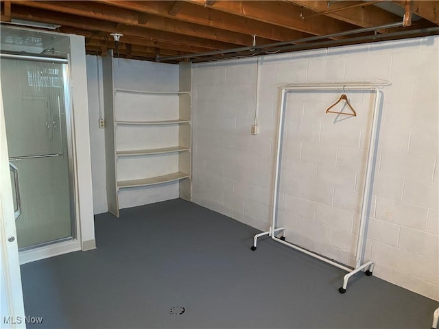 421 W Omar St, Struthers, OH 44471 - view of unfinished basement