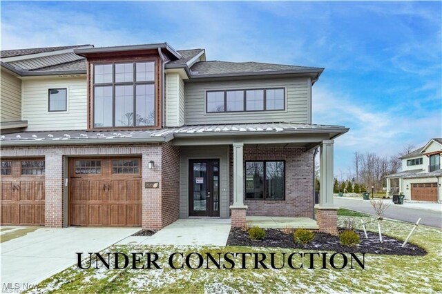 2552 Edgewood Trce, Pepper Pike, OH 44124 - view of front of home with a garage