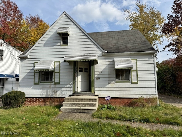 view of front of house