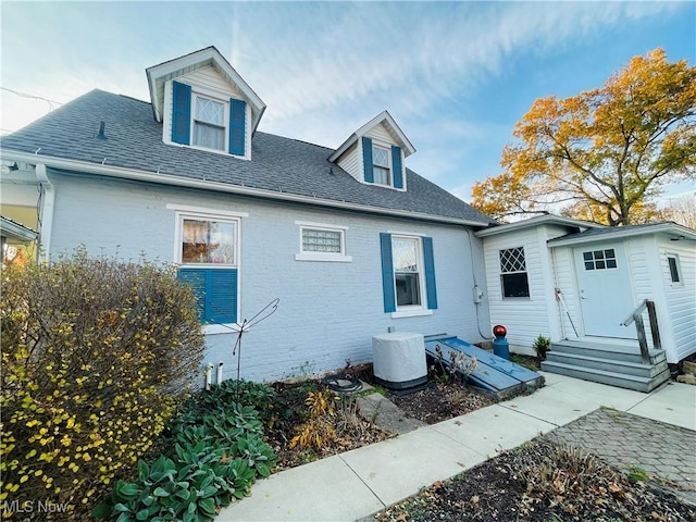 view of rear view of house