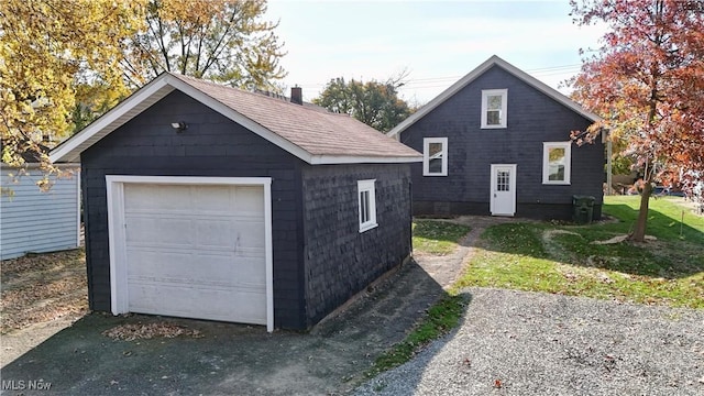 3219 11th St SW, Canton, OH 44710 - view of detached garage