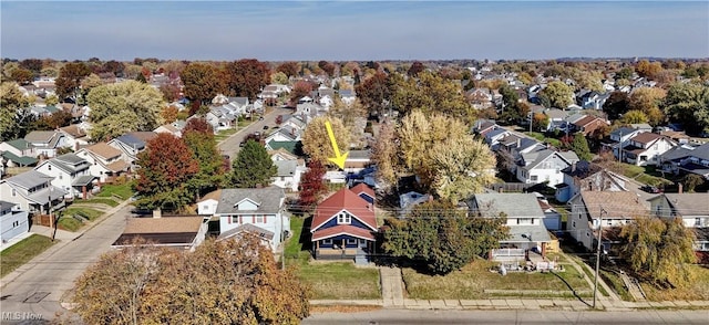 3219 11th St SW, Canton, OH 44710 - birds eye view of property featuring a residential view