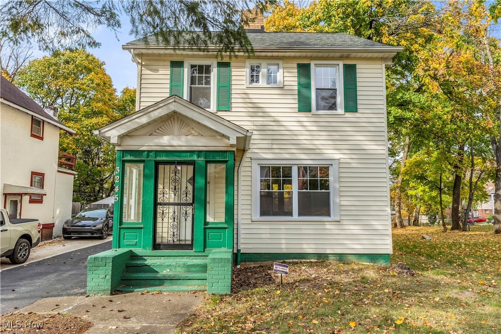 view of front of house