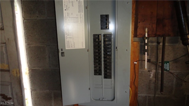 utilities with electric panel