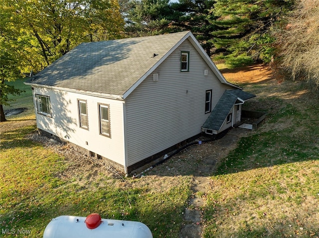 view of home's exterior