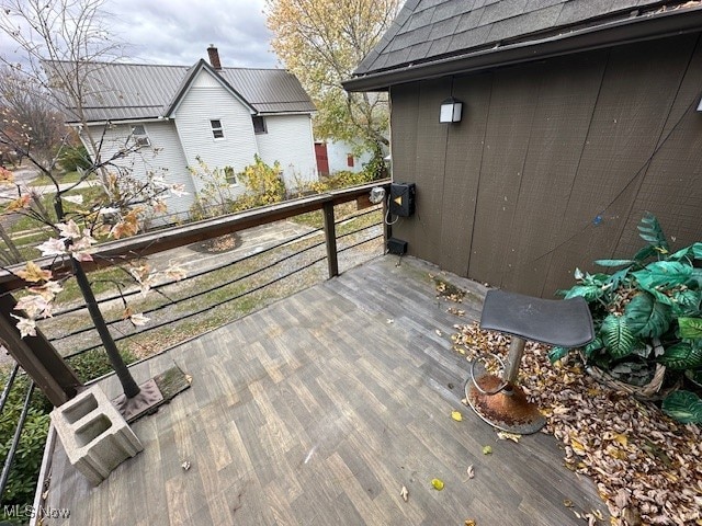 view of deck