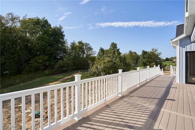 view of deck