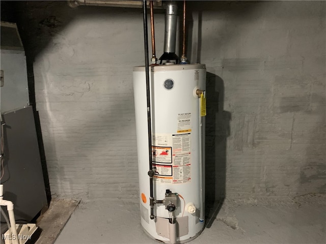 utilities with water heater