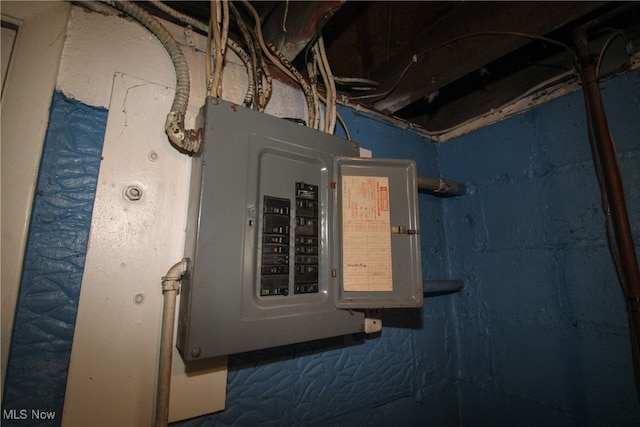 utilities with electric panel