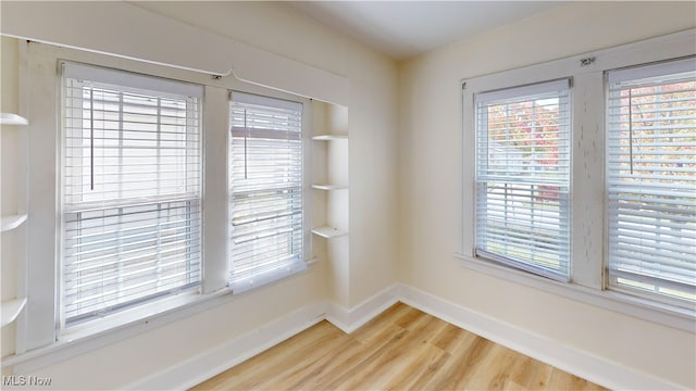 interior space featuring hardwood / wood-style flooring