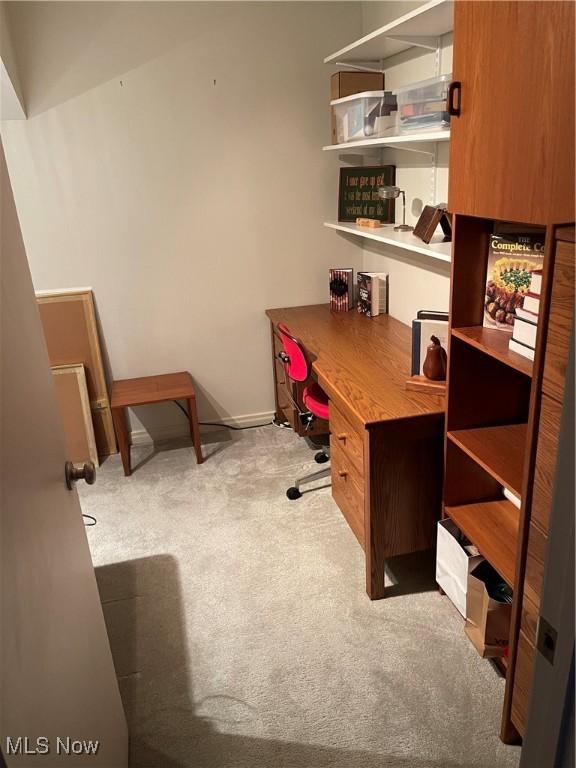 432 Chipping Ln, Chagrin Falls, OH 44023 - home office with baseboards and carpet floors