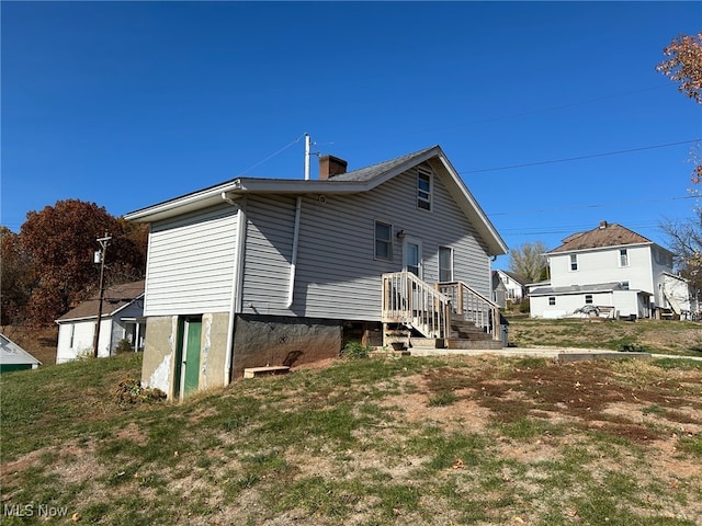 view of back of house