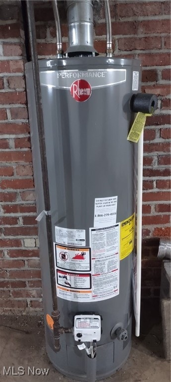 utilities with gas water heater