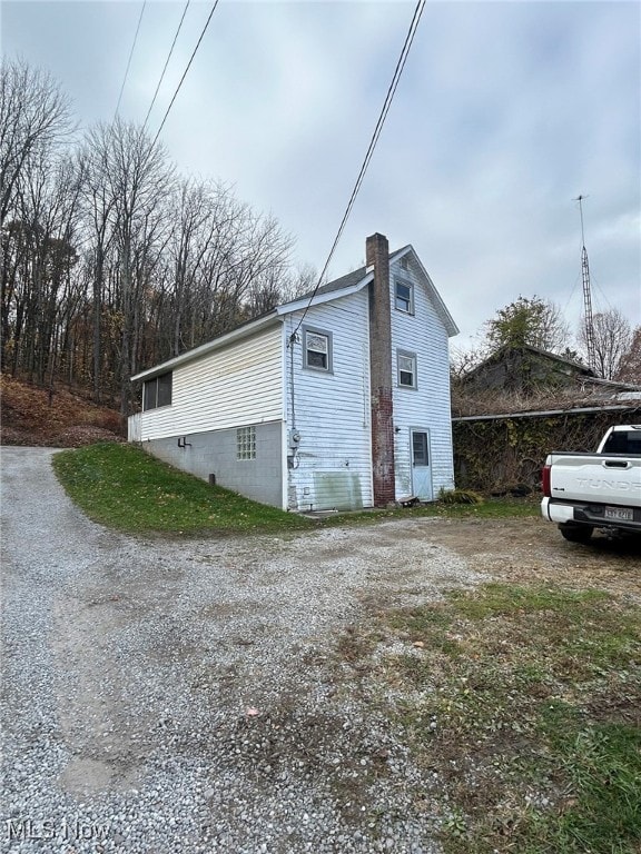 view of property exterior