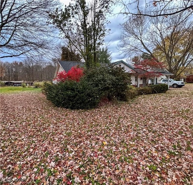 view of yard