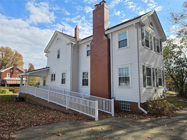 view of back of house