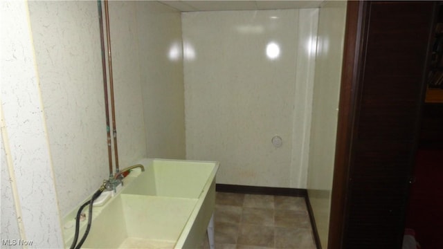 bathroom featuring tile patterned floors