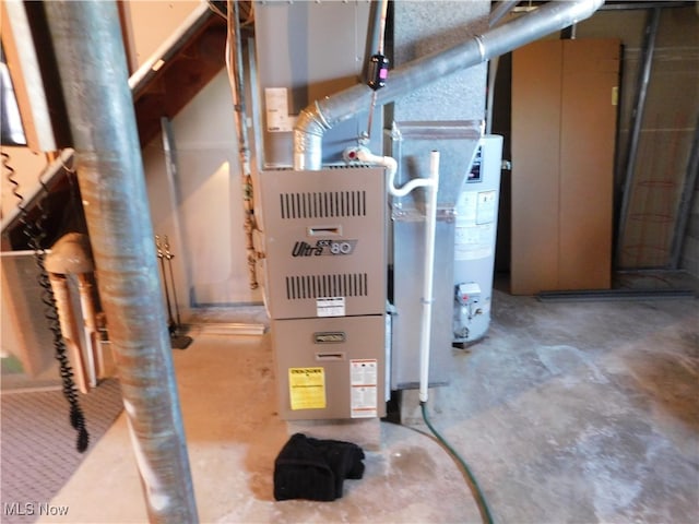 view of utility room