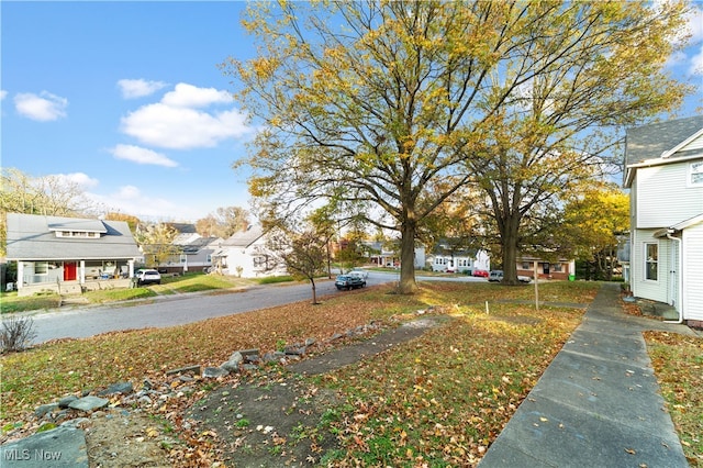 view of street