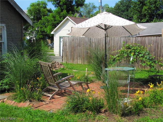 view of yard