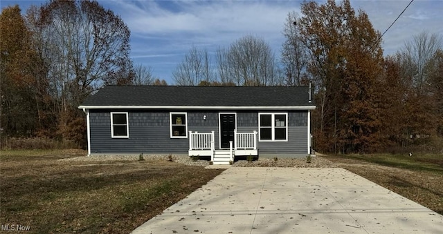 view of front of house