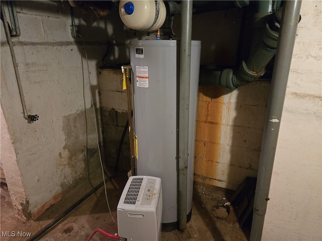 utilities featuring water heater