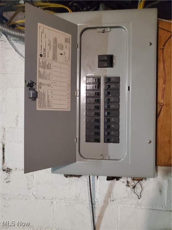 utilities with electric panel