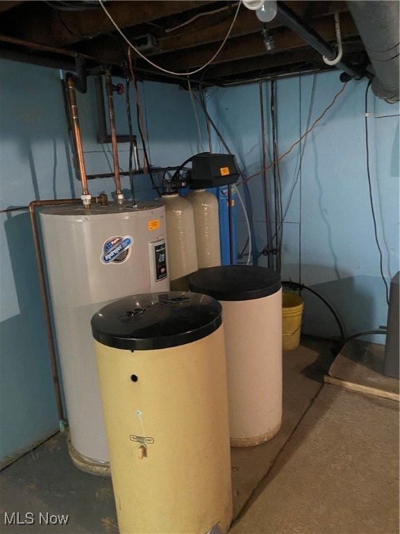 utilities with gas water heater