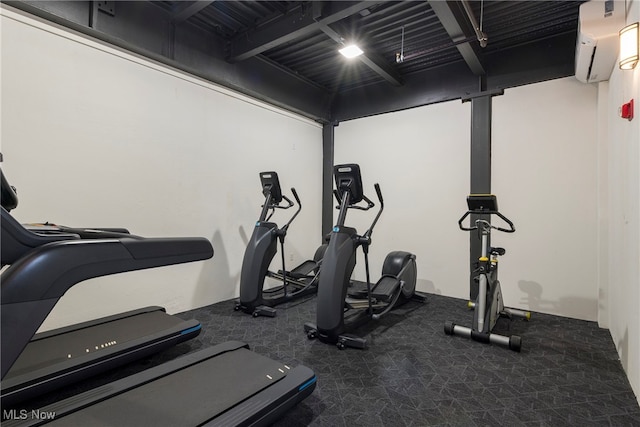 view of workout room