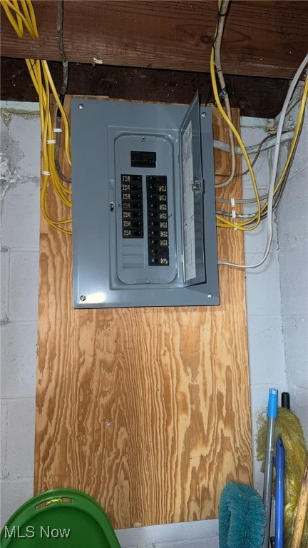 utilities with electric panel