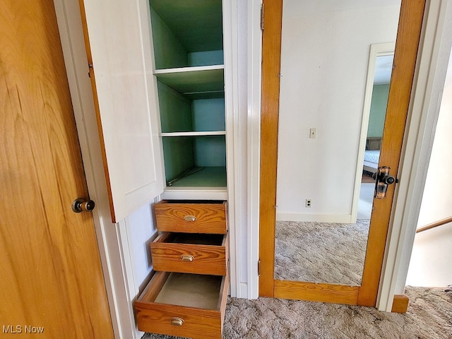 view of closet